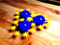 Euro fidgetspinner with little flaw  by Syzguru11