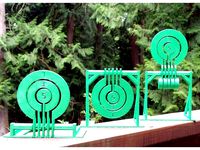 Print-in-place target spinners by Zippitybamba