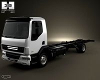 DAF LF Chassis Truck 20113d model