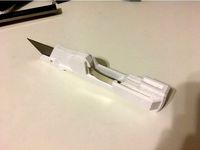 Exchange-A-Blade Utility Knife PLA Optimization by spl1490