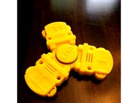 School Bus Fidget Spinner - Wingnut2k by wingnut2k