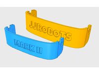 B-robot EVO2 bumper CUSTOMIZER by jjrobots