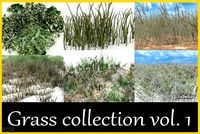 GRASS COLLECTION 13d model