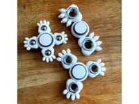 Customizable Paw-like Fidget Spinner (pick-a-weight) by Lucina
