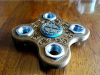 Steampunk Fidget Spinner by PlacidCat