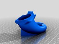 BIQU Kossel Plus Update ( Blower / Flying Extruder / Balance Weight Holder / Filament Holder / Extruder Cooling Fan Holder. by PhiQuang