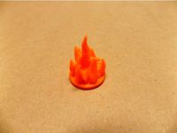Fire Game Piece by BrayChristopher