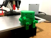 Enlarged Arm Joints Hexagon Robot by JustAHobby_Maker