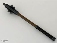 Flanged Mace3d model