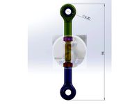B-Extension rod-100L-6mm by JamesLu