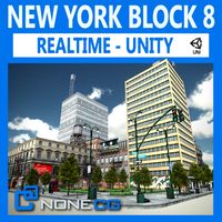 NYC Block #8 Unity3d model