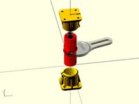 Customizable Jack Screw to adjust height of Corners on MPCNC by GeoDave