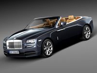 Rolls-Royce Dawn 20173d model