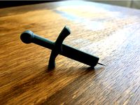 Sword Pin! by WildRoseBuilds