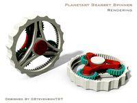 Planetary Gearset Spinner by Cstevenson727