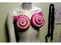 Ammonite Nautilus Bra by woodrobot