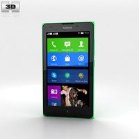 Nokia XL Bright Green3d model
