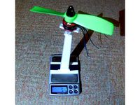 Low profile propeller trust meter by Tavero