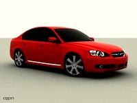 Subaru Legacy 20053d model