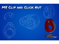 M8 - Clip & Click Nut by mpires
