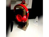 Headphone Holder Stand with Cabinet / Shelf by NLG