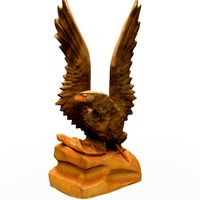 Eagle statuette 3D scan