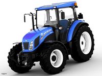 New Holland TD5 tractor3d model