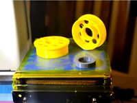 eSUN Reel Inserts for the Monoprice Mini Spool Holder by TurbulantCalm