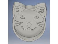 Cat Food Scoop 1/4 Cup by kuriger9