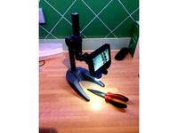 Fully printable digital microscope stand by Project