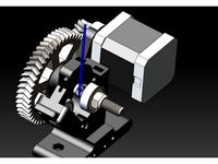 Ultimate Greg’s Wade’s Geared Extruder (7e generatie) SolidWorks by alexrosa