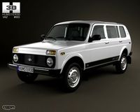 Lada Niva 4x4 2131 20123d model