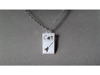 Parchment pendant by catf