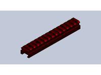 Nerf Stryfe Top Gun Rail by Ultrasonic2