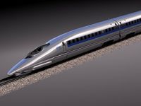 Shinkansen Speed Train 20143d model