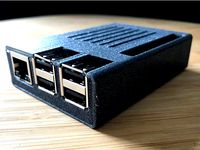 Raspberry PI case for B+/2 & 3 Vers. 2.1 by dktosoch