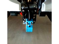 SN08-N/SN04-N Sensor Mount (on 40mm Fan) Flsun Prusa I3 2017 by lembasbrot