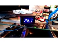 DROK Temperature Display Mount by malebox