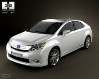Lexus HS 20103d model