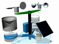 Sensors holder for weather station by bobbyshomerul