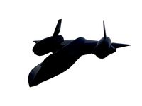 SR71 A Blackbird by 3Dmodeling