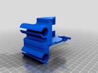 Anet A8 E3D V6 Titan Direct Drive X Carriage 3D Touch Sensor by dalewh