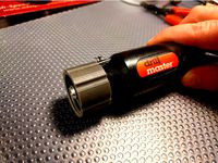 Rotary tool collar soda bottle adapter by pquijal