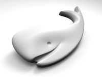 Whale Brooch by Meshtush