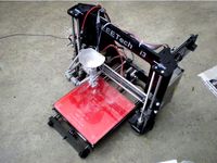 Full color 3d printer parts for Geeetech i3 printer by spitstec