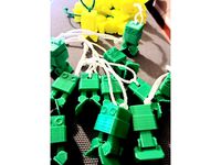 Otto DIY souvenir tiptoes key ring by cparrapa