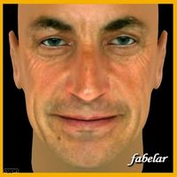 Nicolas Sarkozy3d model