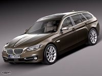BMW 5 Touring 2014 f113d model