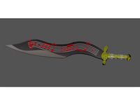 Music knife by GardenTW