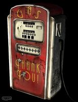Vintage Gas Pump3d model